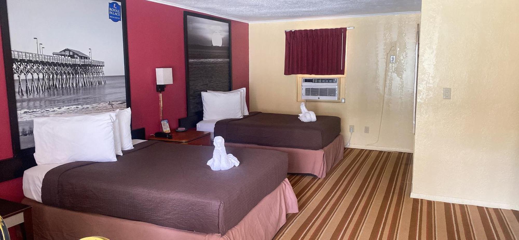 Royal Palace Inn And Suites Myrtle Beach Ocean Blvd Bagian luar foto
